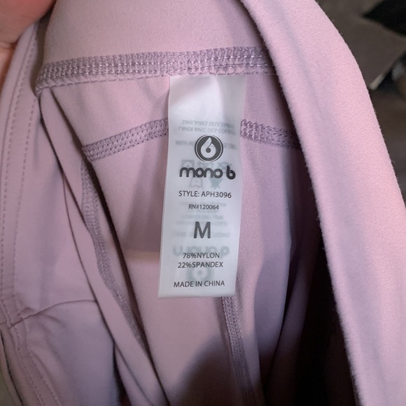 NWT Luxury Tie Front Leggings - Picture 4 of 4